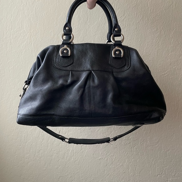 Coach Leather Carryall Satchel Handbag - Picture 2 of 11